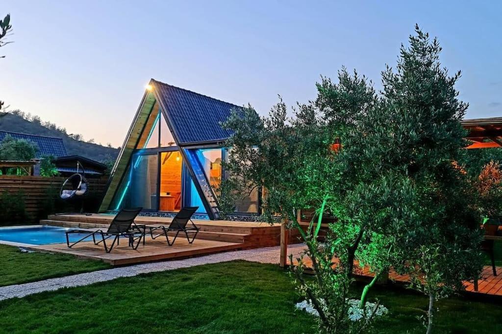 Villa Zeytin Havuzlu Jakuzili Fethiye Exterior photo